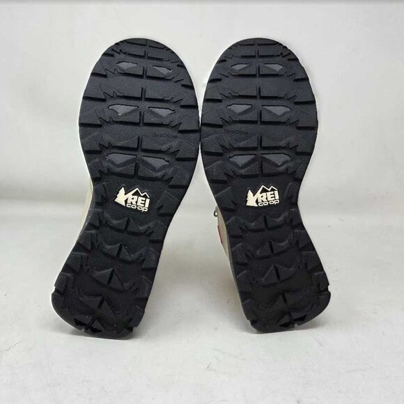 New women's 7.5 REI Trailmade waterproof hiking boots in Whitecap Gray / Rust - Picture 10 of 10